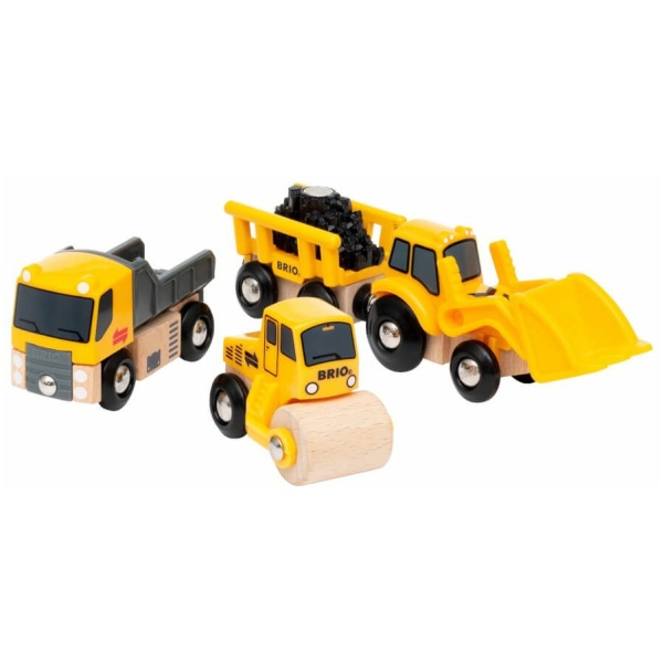 Ravensburger 63365800 BRIO Baustellenfahrzeuge RW Rolling Stock