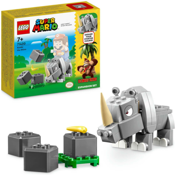 LEGO® Super Mario 71420 Rambi das Rhino – Erweiterungsset
