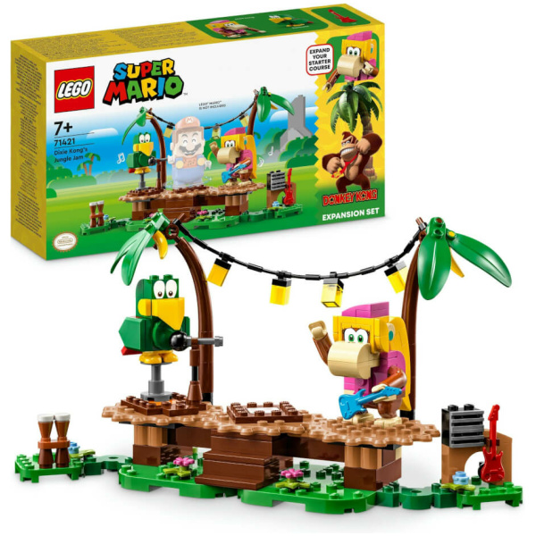LEGO® Super Mario 71421 Dixie Kongs Dschungel-Jam – Erweiterungsset