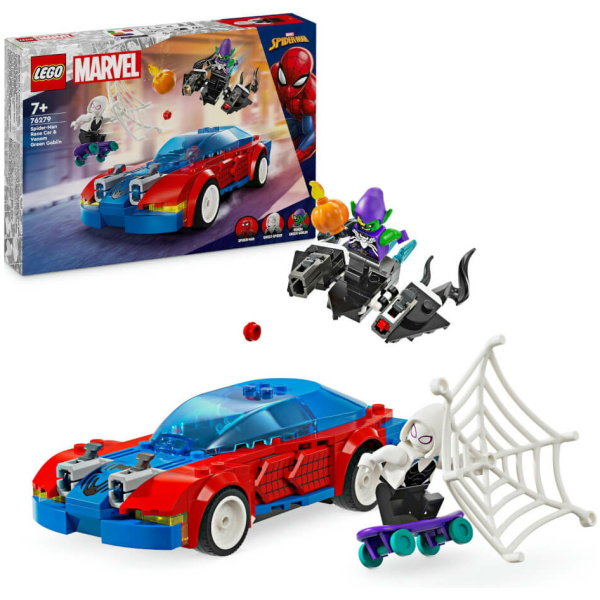 LEGO® Marvel Super Heroes 76279 Spider-Mans Rennauto & Venom Green Goblin