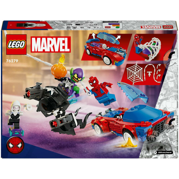 LEGO® Marvel Super Heroes 76279 Spider-Mans Rennauto & Venom Green Goblin