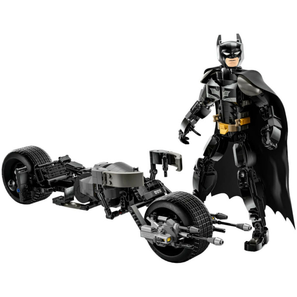 LEGO® DC Comics Super Heroes 76273 Batman™ Baufigur mit dem Batpod