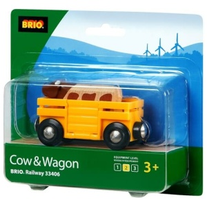 Ravensburger 63340600 Tierwagen mit Kuh RW Rolling Stock Ravensburger 63340600 Tierwagen mit Kuh RW Rolling Stock
