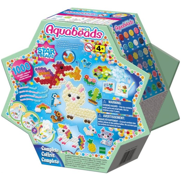 Aquabeads 31601 Sternperlen Starter Set 1000 Aquabeads