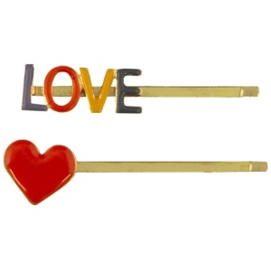 Haarnadel LOVE 2er Set