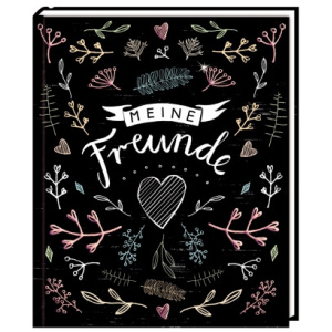 Freundebuch - Handlettering - Meine Freunde Freundebuch - Handlettering - Meine Freunde