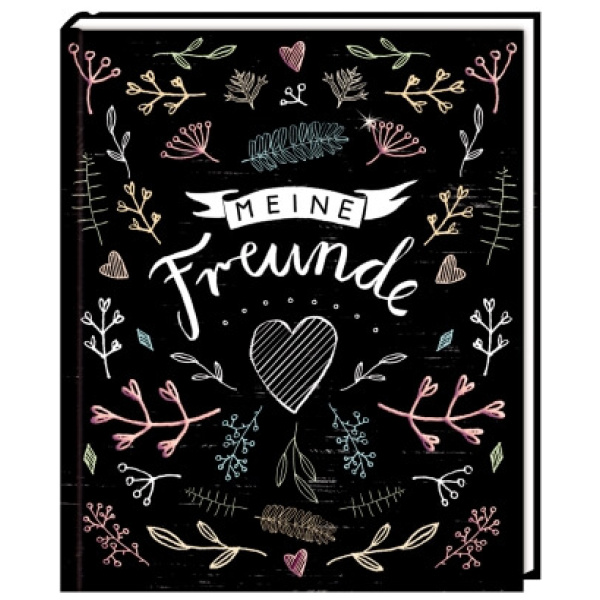 Freundebuch - Handlettering - Meine Freunde
