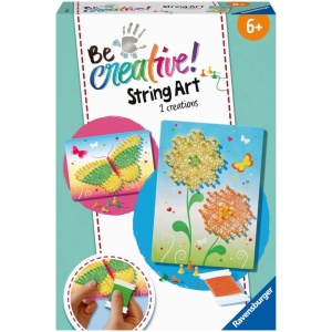 Ravensburger 18241 String Arti Butterflies – Kreative Fadenbilder mit Schmetterling und Blüten, für Kinder ab 6 Jahren Ravensburger 18241 String Arti Butterflies – Kreative Fadenbilder mit Schmetterling und Blüten, für Kinder ab 6 Jahren