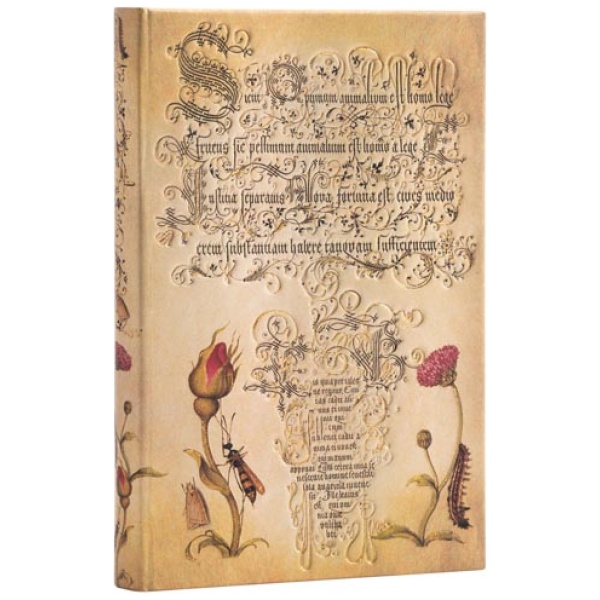 Paperblanks Hardcover Notizbuch Flämische Rose Mini LIN