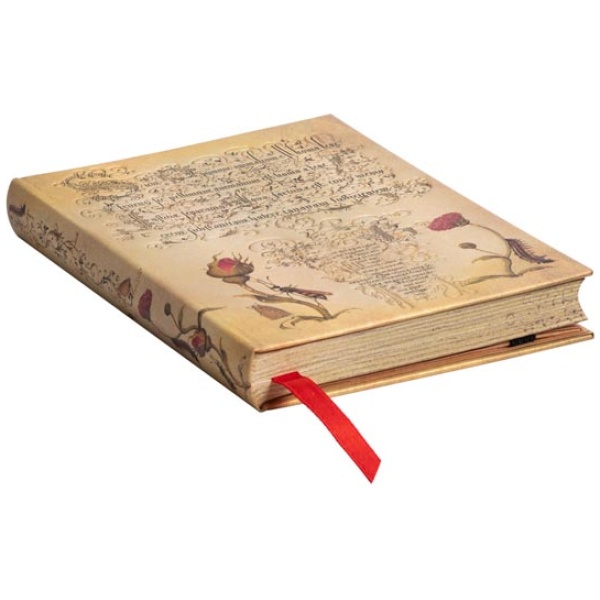 Paperblanks Hardcover Notizbuch Flämische Rose Mini LIN