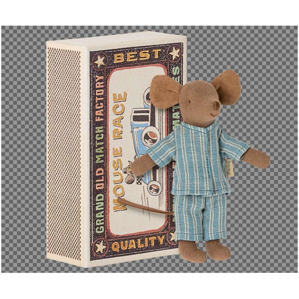 Maileg Big brother mouse in matchbox