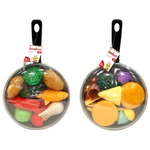 Beeboo Kitchen Eine Pfanne mit Lebensmitteln Beeboo Kitchen Eine Pfanne mit Lebensmitteln