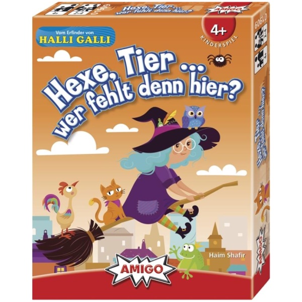 Hexe, Tier ... wer fehlt denn hier?