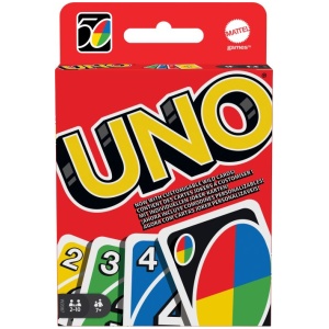 Mattel W2087 UNO (Kartenspiel), 2-10 Spieler, ca. 30-60 min, ab 7 Jahre