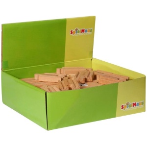 SpielMaus Holz Kleine Gerade, sortiert