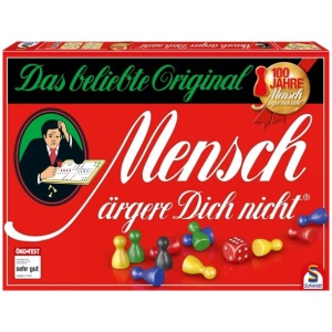Schmidt Spiele Mensch ärgere dich nicht Jubiläums-Ausgabe mit Holzsteinen Schmidt Spiele Mensch ärgere dich nicht Jubiläums-Ausgabe mit Holzsteinen