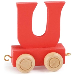Buchstabenzug bunt U Buchstabenzug bunt U