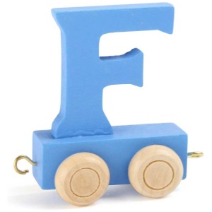 Buchstabenzug bunt F