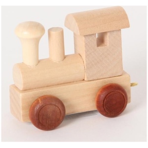 Buchstabenzug Lokomotive