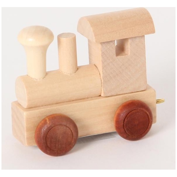 Buchstabenzug Lokomotive