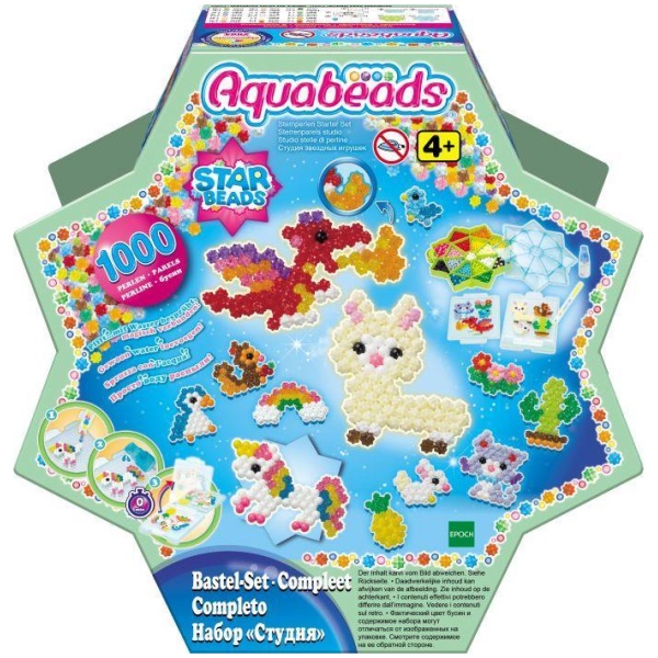 Aquabeads 31601 Sternperlen Starter Set 1000 Aquabeads