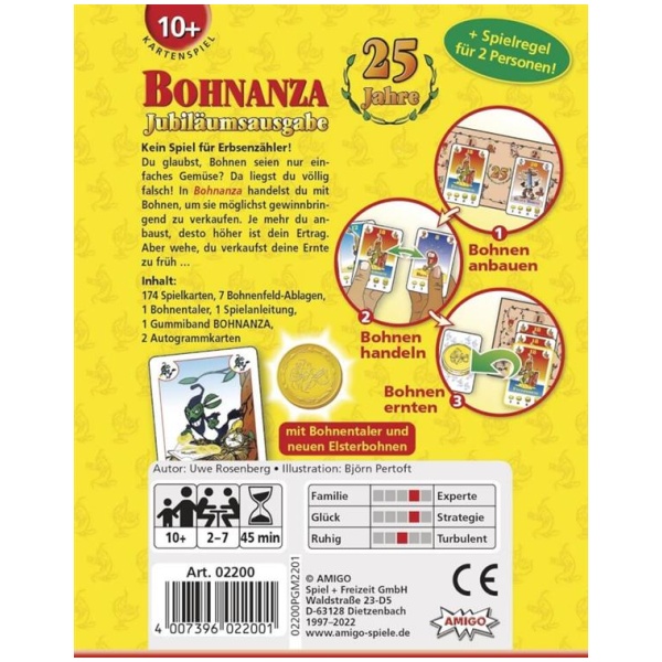 Bohnanza 25 Jahre-Edition