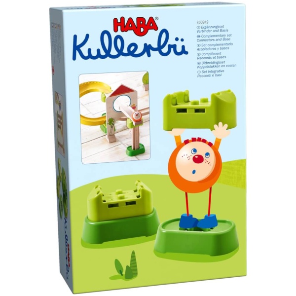 HABA Kullerbü  Ergänzungsset Verbinder und Basis
