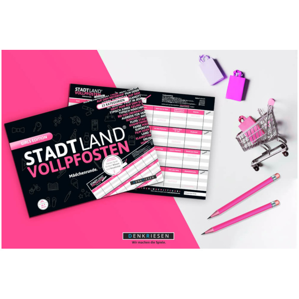 STADT LAND VOLLPFOSTEN® - GIRLS EDITION (DinA4-Format)
