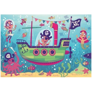 Ravensburger Kinderpuzzle Puzzle&Play 05592 - Land in Sicht - 2x24 Teile Puzzle für Kinder ab 4 Jahren