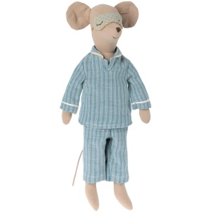 Maileg Medium mouse, Pyjamas