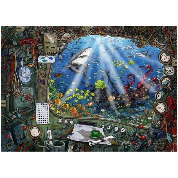 Ravensburger 19953 Puzzle Im U-Boot 759 Teile