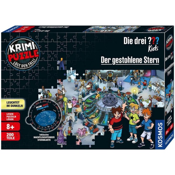 Krimipuzzle Die drei ??? Kids Der gestohlene Stern