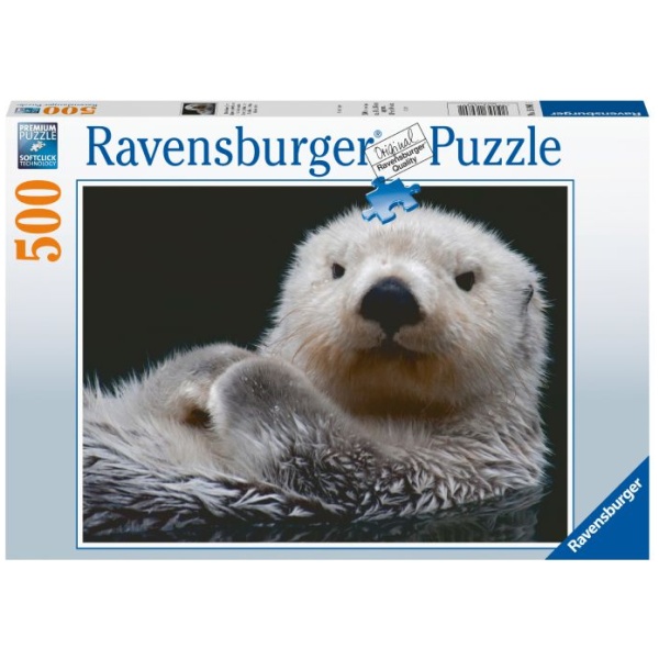 Ravensburger Puzzle - Süßer kleiner Otter - 500 Teile