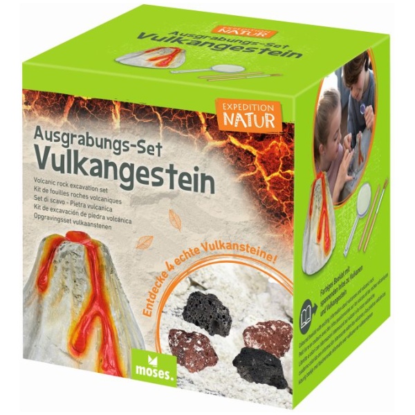 Expedition Natur Ausgrabungs-Set Vulkangestein