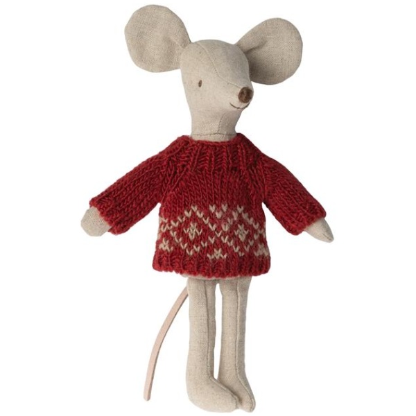 Maileg Knitted sweater, Mum mouse