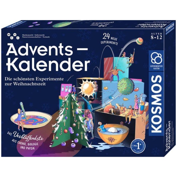 Kosmos Adventskalender - Die schönsten Experimente zur Weihnachtszei 2023
