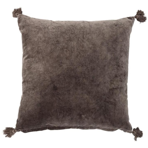 Bloomingville Kissen graubraun 50cm x 50cm