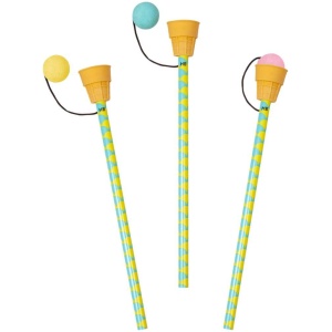 Bleistift mit Radier-Topper Bunte Geschenke, sortiert (1Stück) Bleistift mit Radier-Topper Bunte Geschenke, sortiert (1Stück)