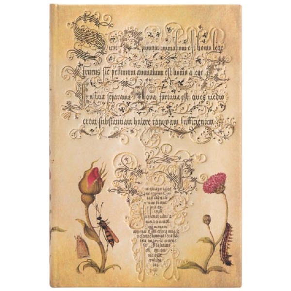 Paperblanks Hardcover Notizbuch Flämische Rose Mini LIN