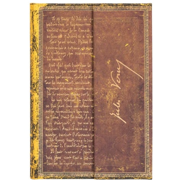 Paperblanks Hardcover Notizbuch Verne, Reise um die Erde Mini LIN