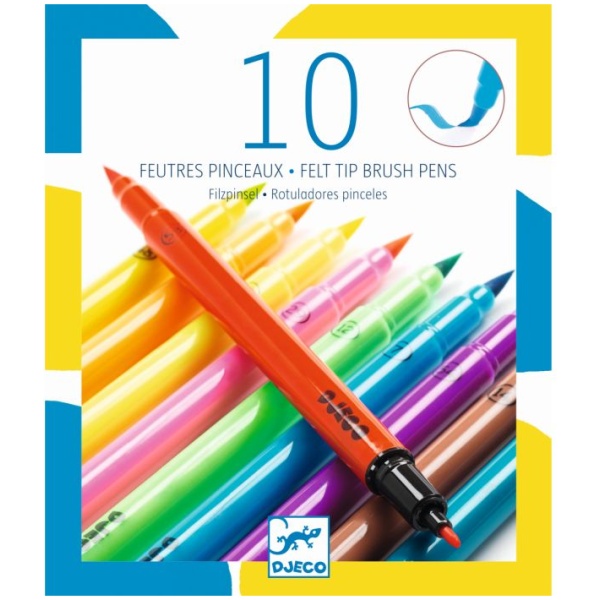 Farben: 10 Filzstifte - Pop Farben