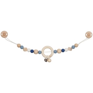 Kinderwagenkette Stern blau Kinderwagenkette Stern blau