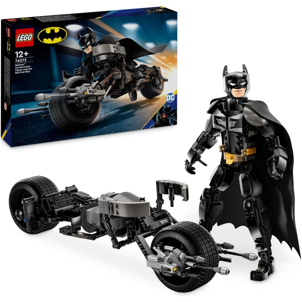 LEGO® DC Comics Super Heroes 76273 Batman™ Baufigur mit dem Batpod