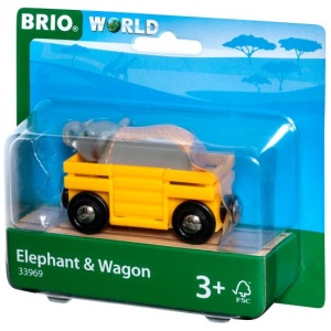 Ravensburger 63396900 Tierwaggon Elefant RW Rolling Stock