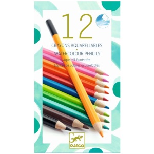 Farben: 12 Aquarell Stifte