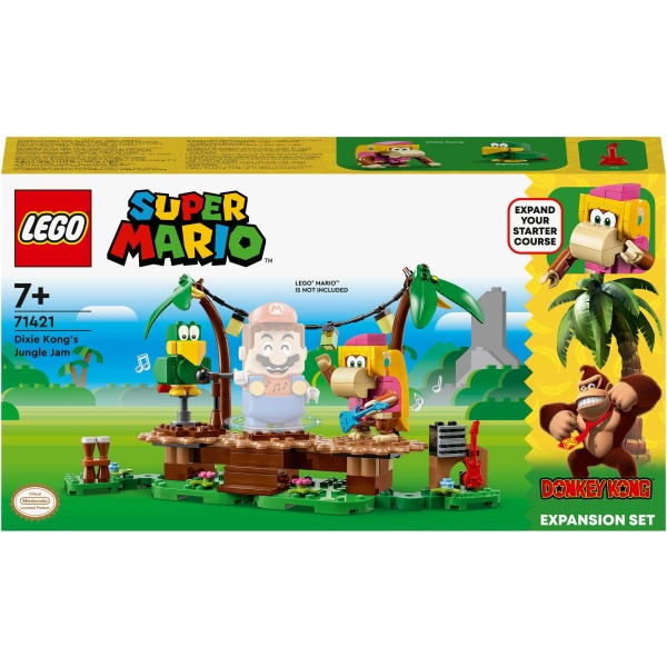 LEGO® Super Mario 71421 Dixie Kongs Dschungel-Jam – Erweiterungsset
