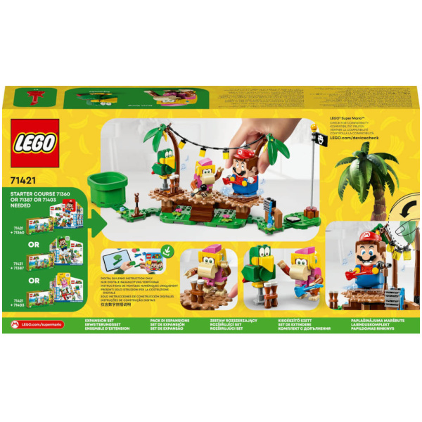 LEGO® Super Mario 71421 Dixie Kongs Dschungel-Jam – Erweiterungsset