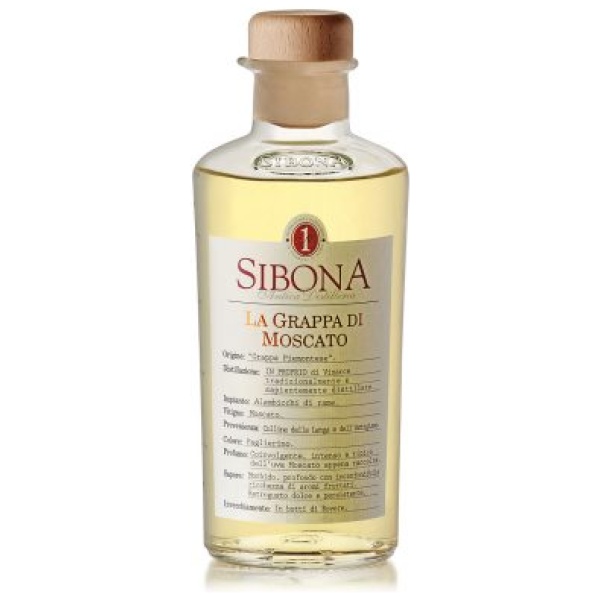 Sibona · Grappa di Moscato 40% vol