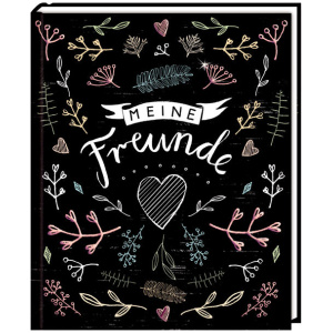 Freundebuch - Handlettering - Meine Freunde Freundebuch - Handlettering - Meine Freunde