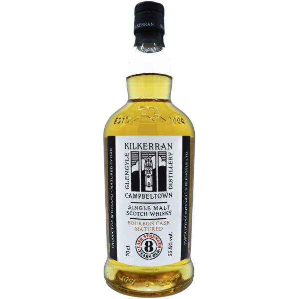 Kilkerran 8 Jahre Bourbon Cask Matured Cask Strength Release 2025